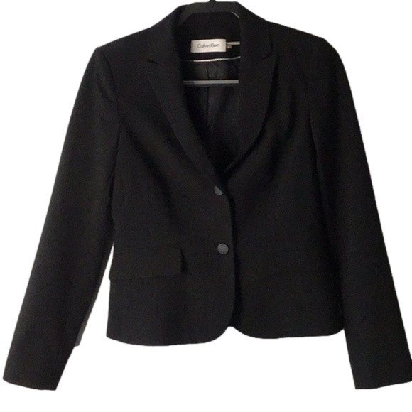 Calvin Klein Jackets & Blazers - Calvin Klein Black Blazer Size 4
